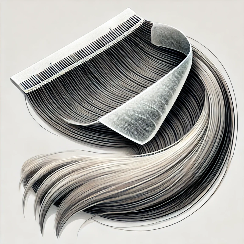 China Double-Sided Tape Hair Weft Manufacturer